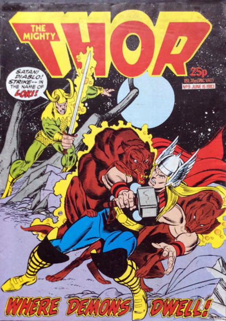 Mighty Thor #9 comic cover
