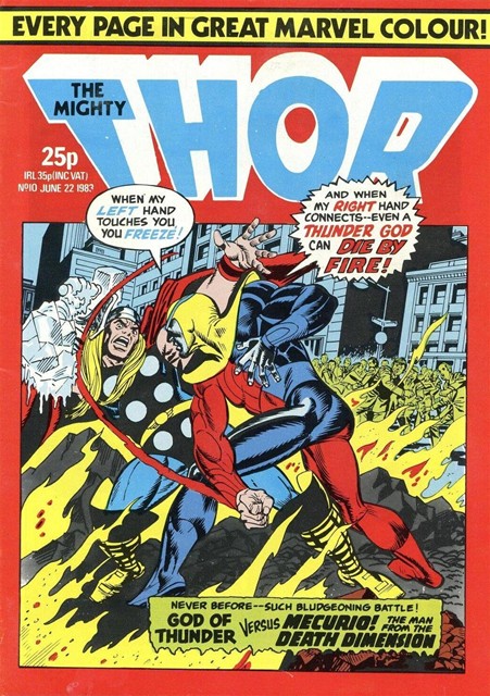 Mighty Thor #10 comic cover