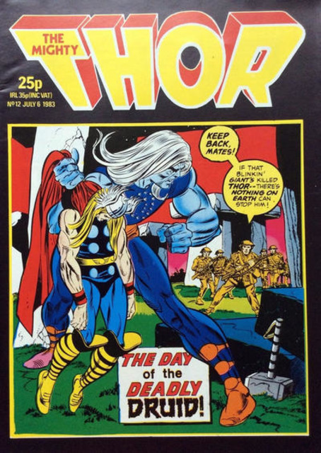 Mighty Thor #12 comic cover