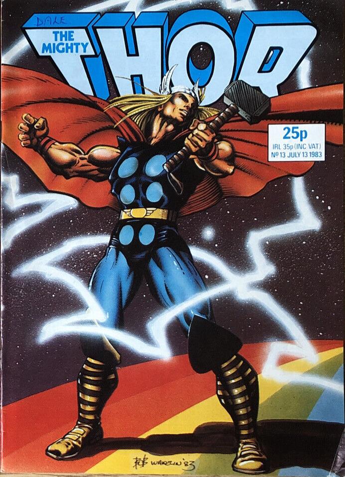 Mighty Thor #13 comic cover