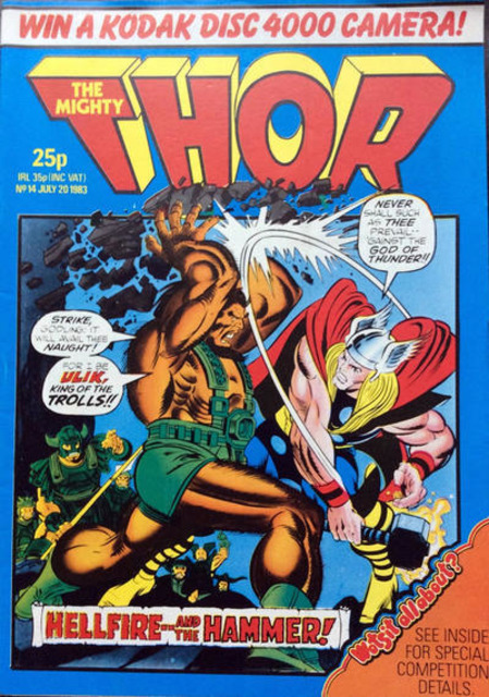 Mighty Thor #14 comic cover