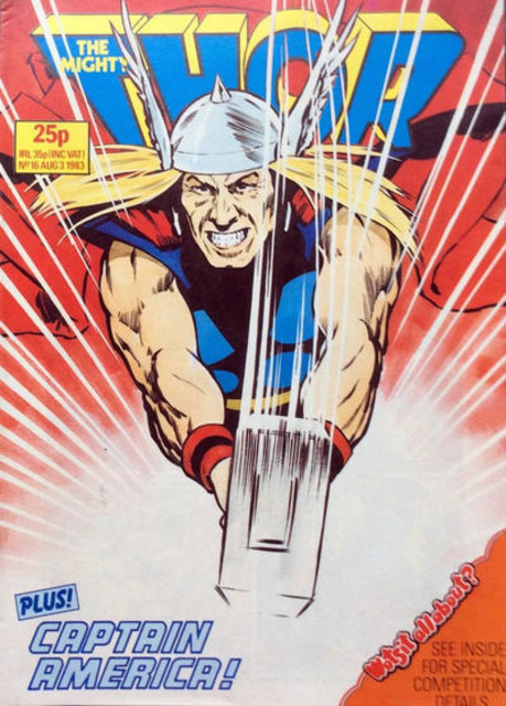 Mighty Thor #16 comic cover