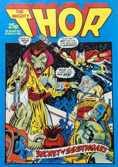 Mighty Thor #18 comic cover