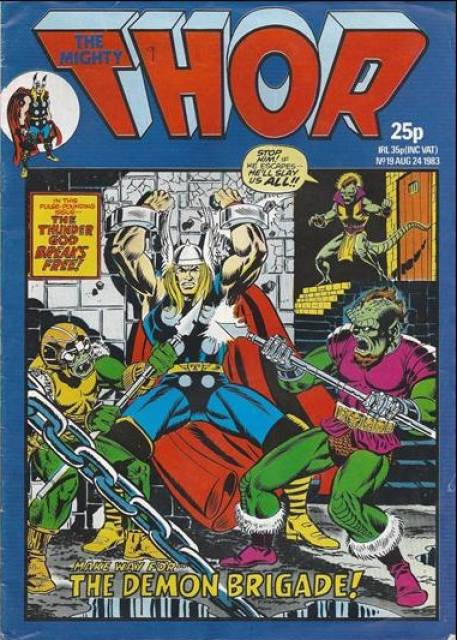 Mighty Thor #19 comic cover
