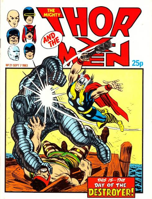 Mighty Thor & X-MEN #21 comic cover