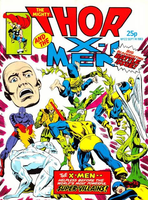 Mighty Thor & X-MEN #22 comic cover