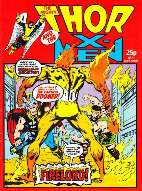 Mighty Thor & X-MEN #23 comic cover