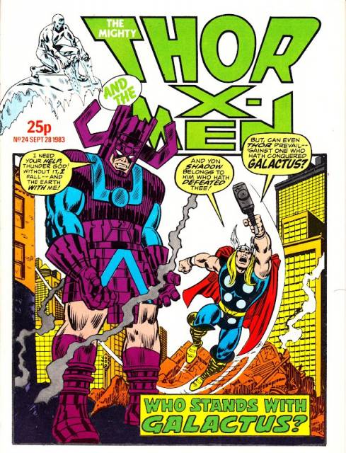 Mighty Thor & X-MEN #24 comic cover