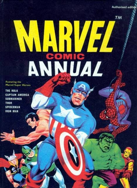 Marvel Annual 1970 comic cover