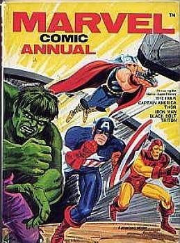Marvel Annual 1971 comic cover