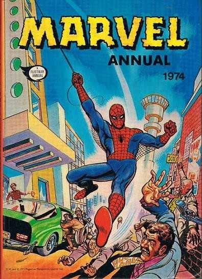 Marvel Annual 1974 comic cover