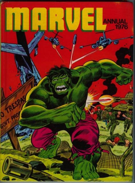 Marvel Annual 1976 comic cover