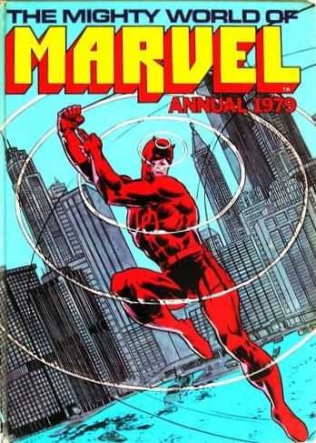 Mighty World of Marvel Annual 1979 comic cover