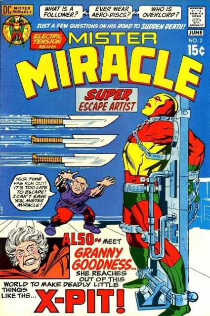 Mister Miracle Vol 1 #2 comic cover
