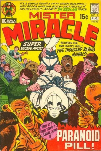 Mister Miracle Vol 1 #3 comic cover