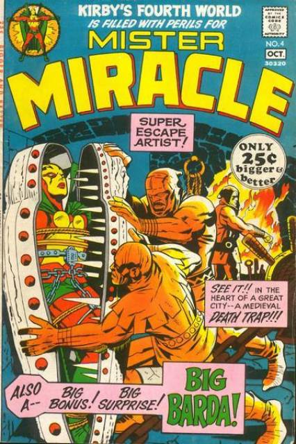 Mister Miracle Vol 1 #4 comic cover