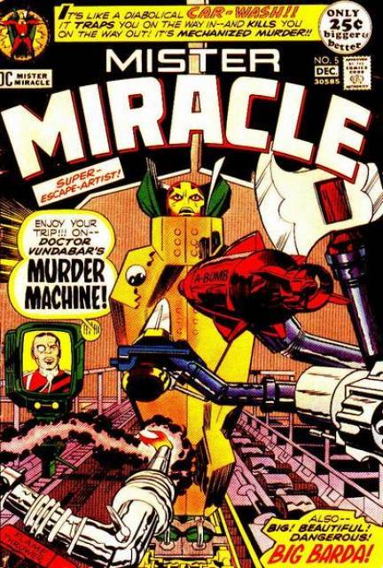 Mister Miracle Vol 1 #5 comic cover