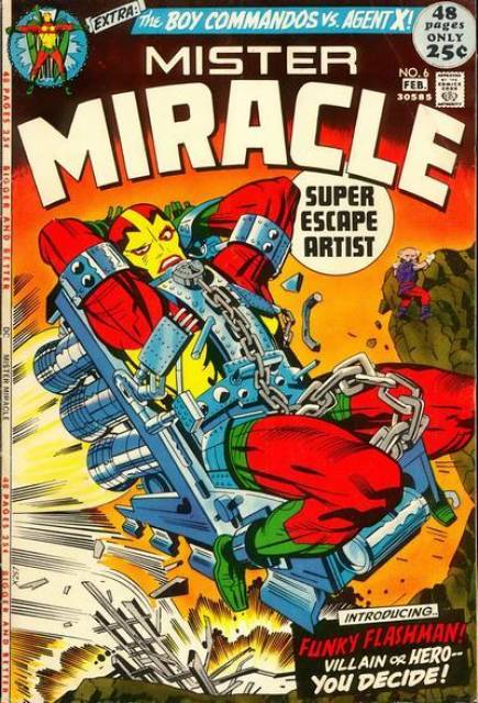 Mister Miracle Vol 1 #6 comic cover