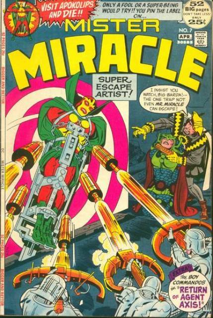 Mister Miracle Vol 1 #7 comic cover
