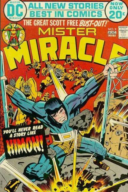 Mister Miracle Vol 1 #9 comic cover
