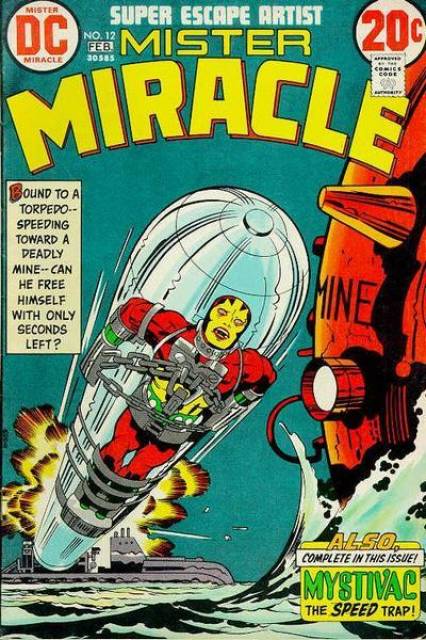 Mister Miracle Vol 1 #12 comic cover