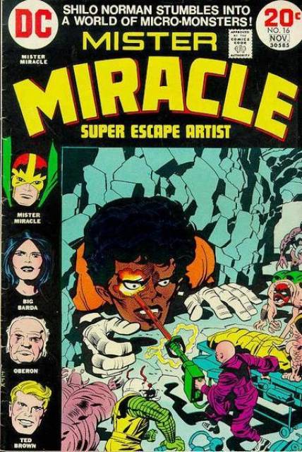 Mister Miracle Vol 1 #16 comic cover