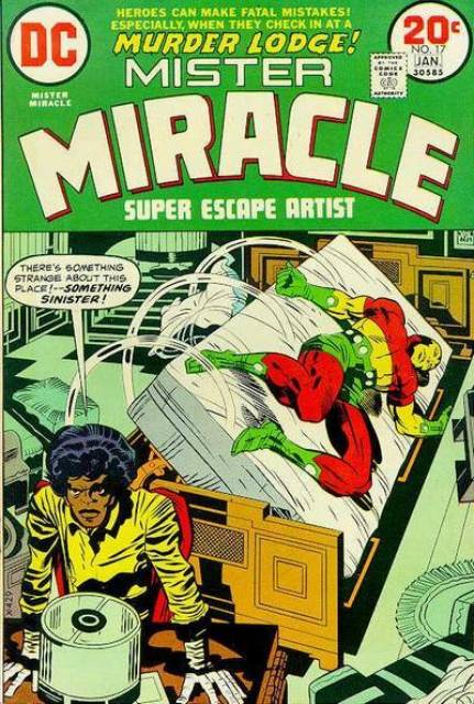 Mister Miracle Vol 1 #17 comic cover