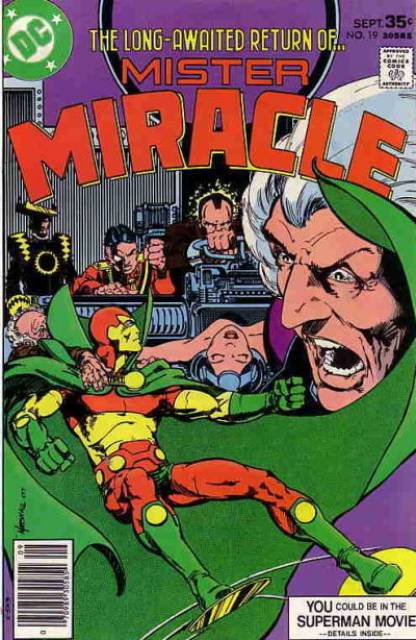 Mister Miracle Vol 1 #19 comic cover