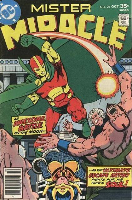 Mister Miracle Vol 1 #20 comic cover