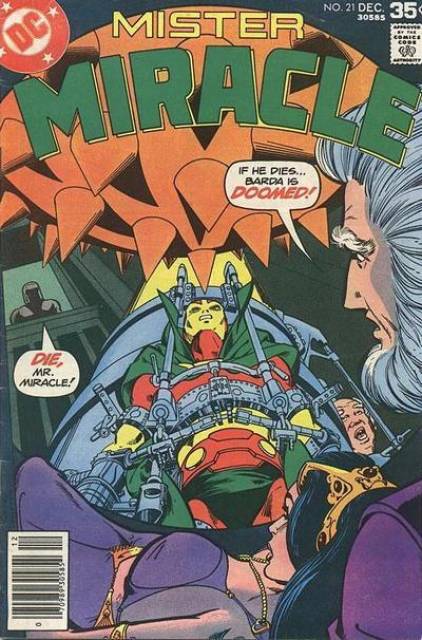 Mister Miracle Vol 1 #21 comic cover