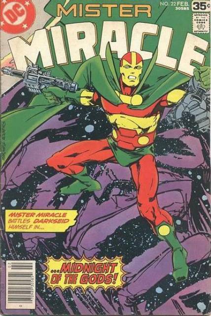 Mister Miracle Vol 1 #22 comic cover