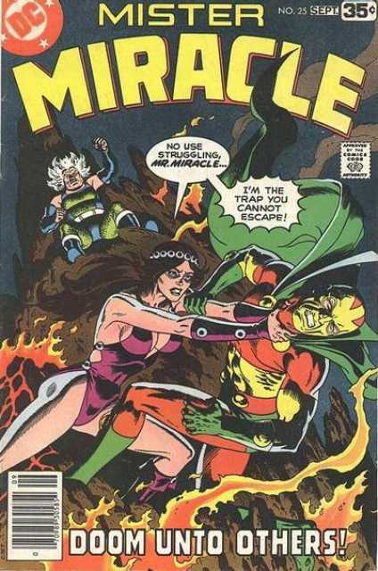Mister Miracle Vol 1 #25 comic cover