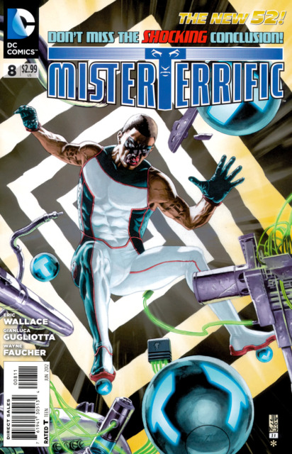Mister Terrific #8 comic cover
