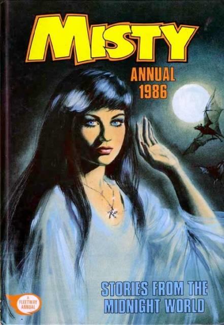 Misty Annual 1986 comic cover