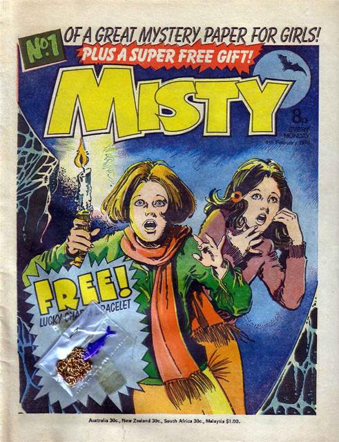 Misty comic 1 comic cover