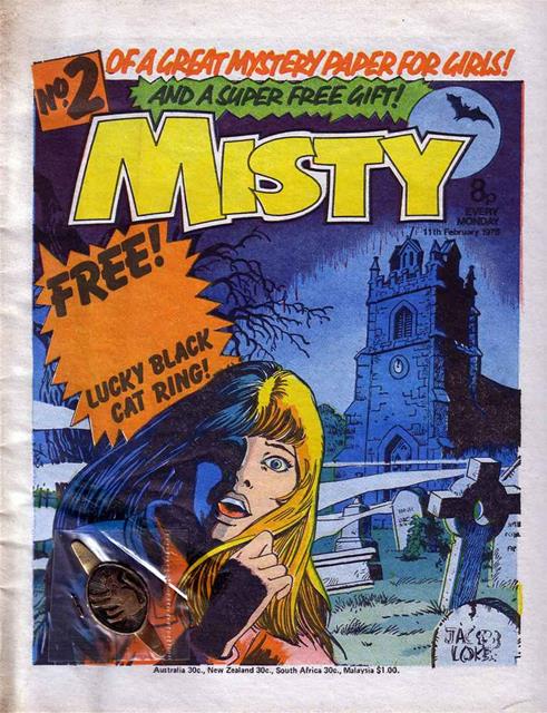 Misty comic 2 comic cover