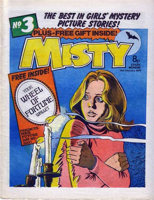 Misty comic 3 comic cover
