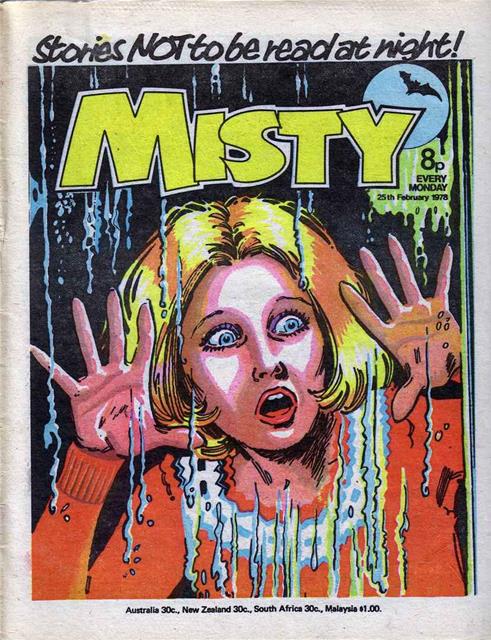 Misty comic 4 comic cover