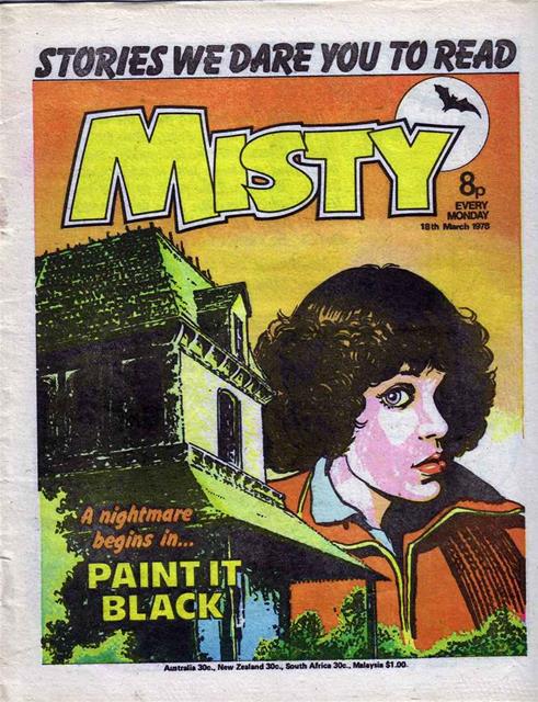 Misty comic 7 comic cover