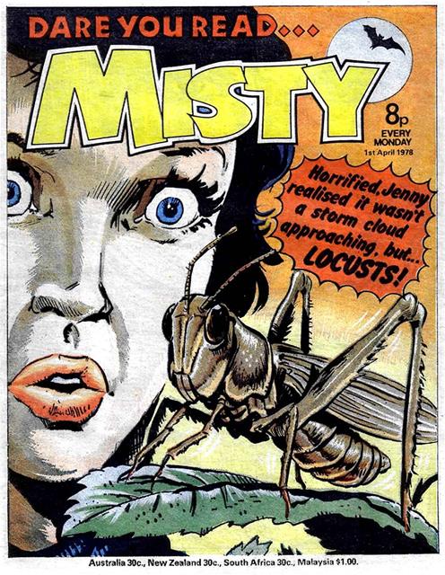 Misty comic 9 comic cover
