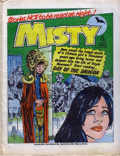 Misty comic 10 comic cover