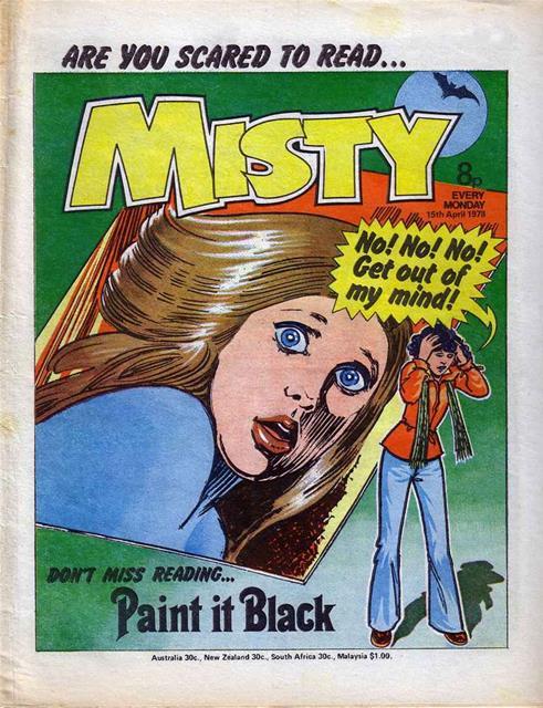 Misty comic 11 comic cover