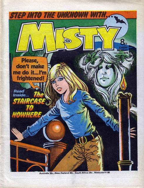 Misty comic 15 comic cover