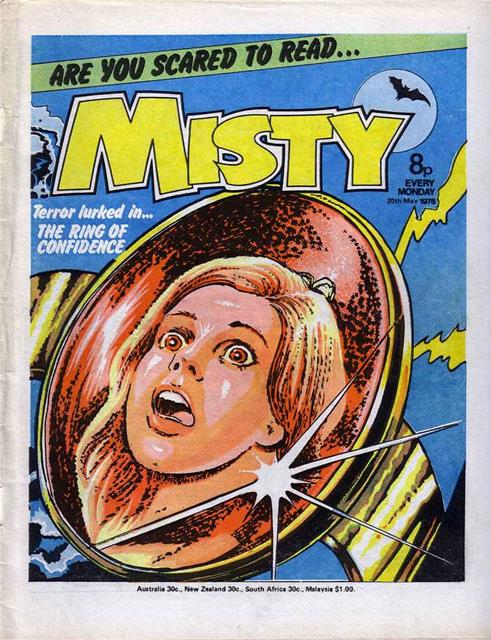 Misty comic 16 comic cover