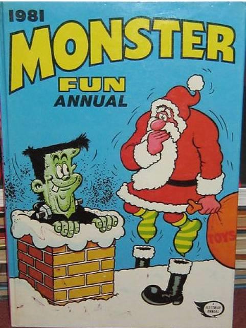 Monster Fun Annual 1981 comic cover
