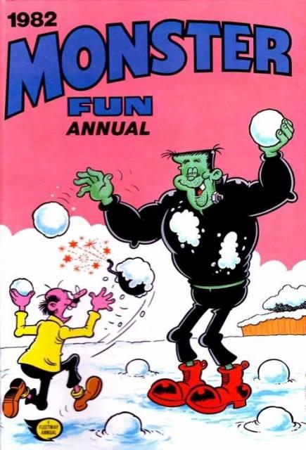 Monster Fun Annual 1982 comic cover