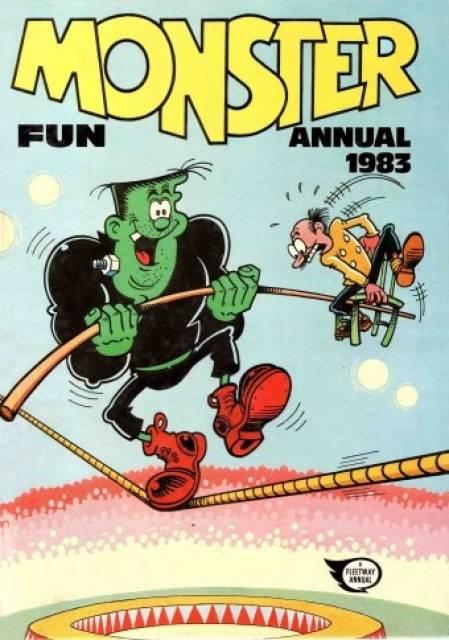 Monster Fun Annual 1983 comic cover