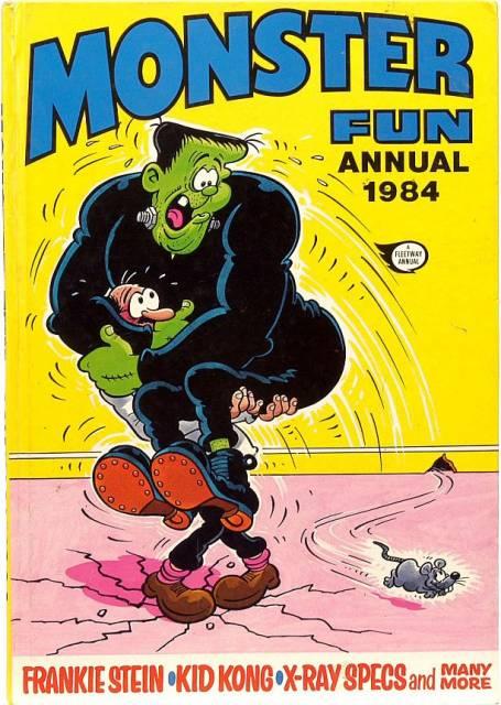 Monster Fun Annual 1984 comic cover