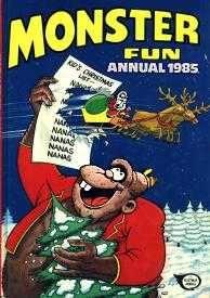 Monster Fun Annual 1985 comic cover