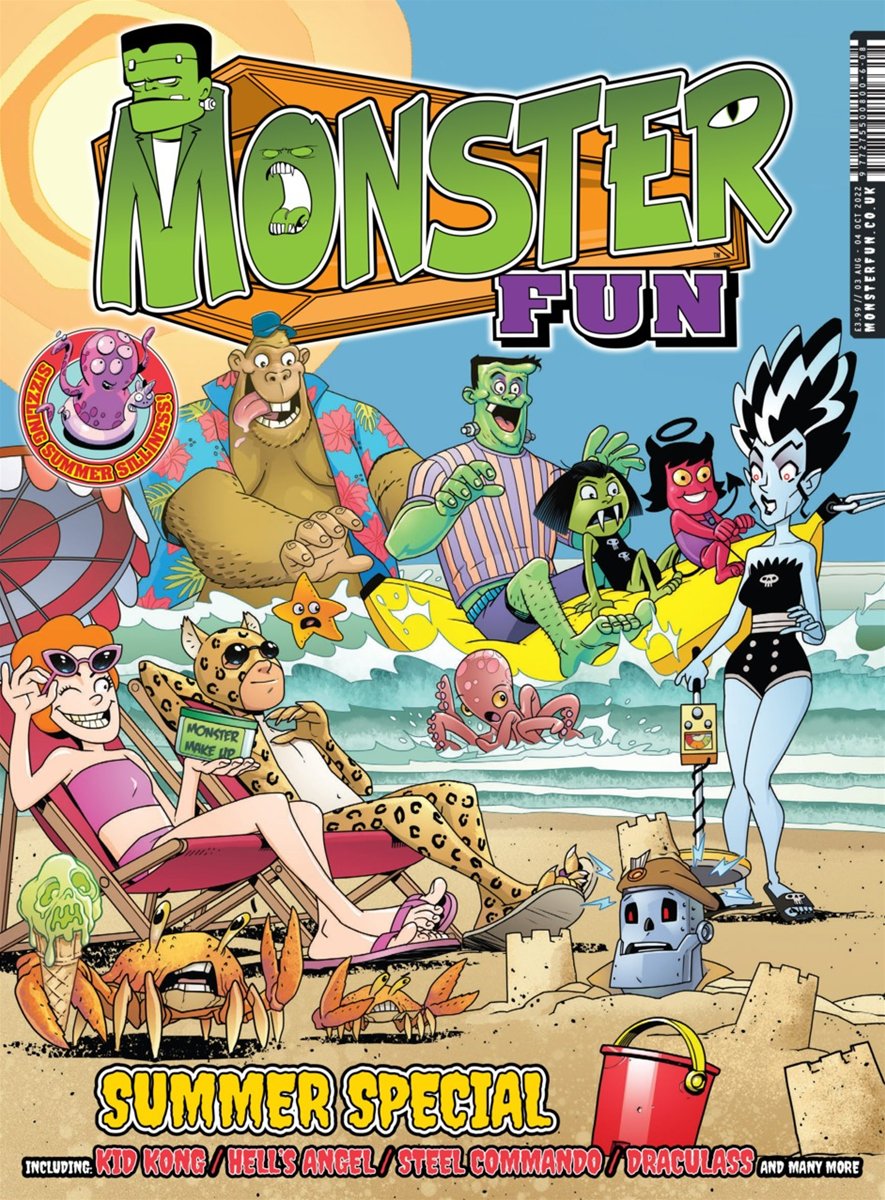 Monster Fun (New) #3 comic cover